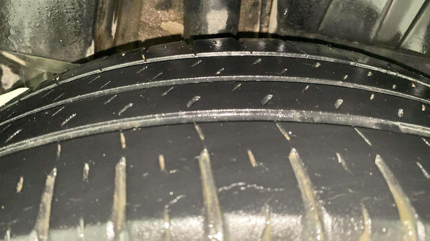 2019 Maruti Dzire ZXI PLUS AMT, Petrol, Automatic, 48,134 km, Right Rear Tyre Tread