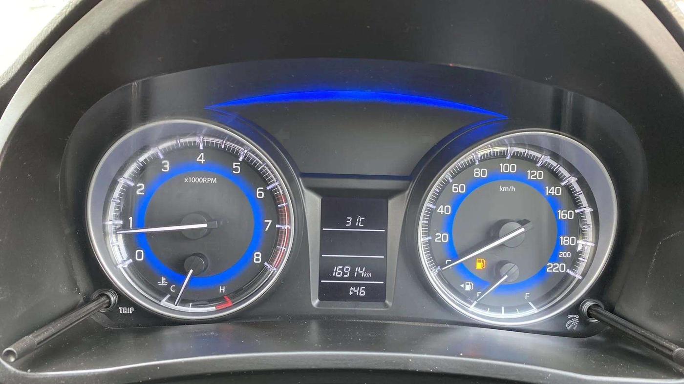 2021 Maruti Baleno DELTA PETROL 1.2, Petrol, Manual, 16,919 km, Odometer Image