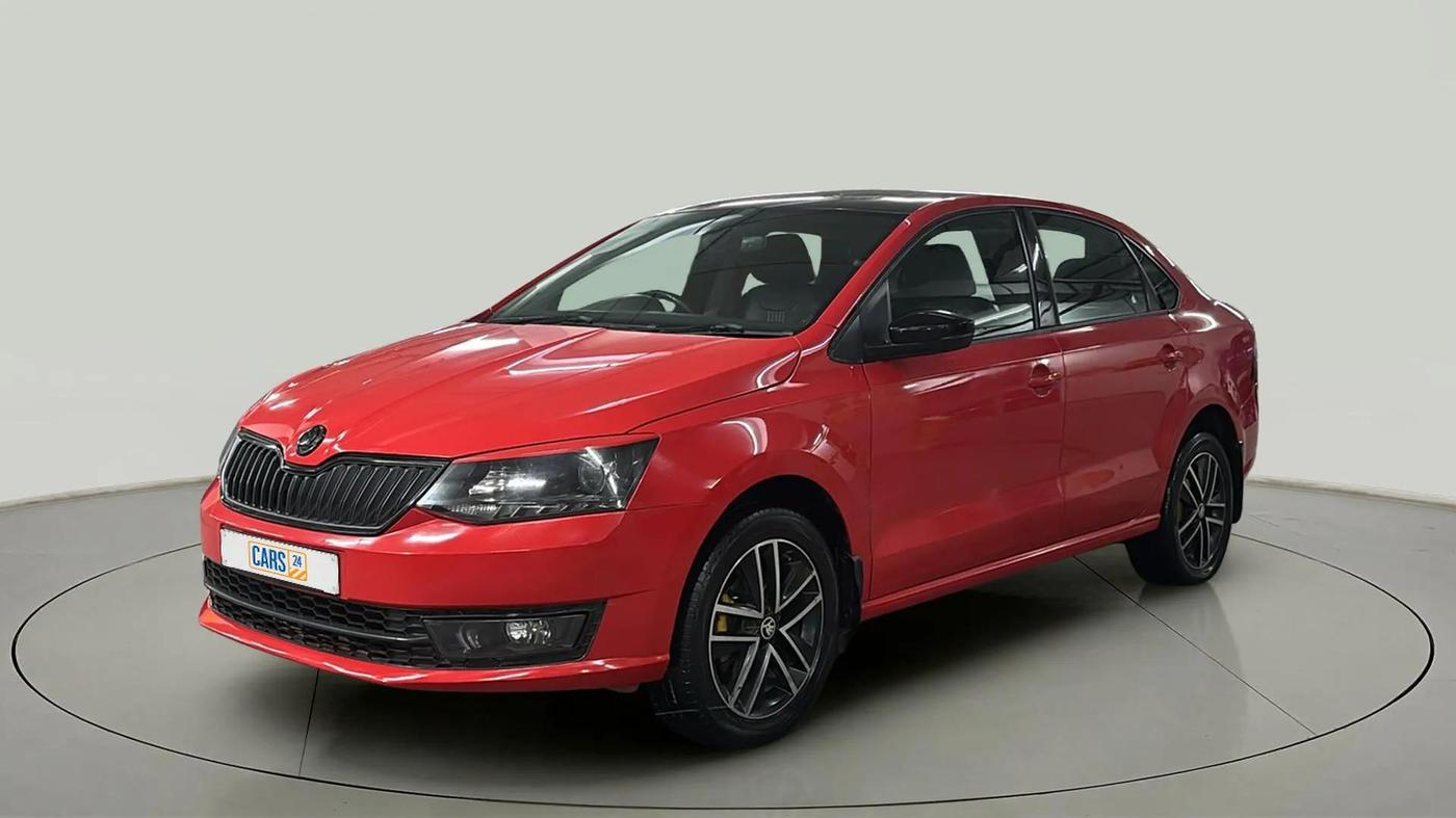 2018 Skoda Rapid STYLE 1.6 MPI AT, Petrol, Automatic, 71,766 km, Left Front Diagonal