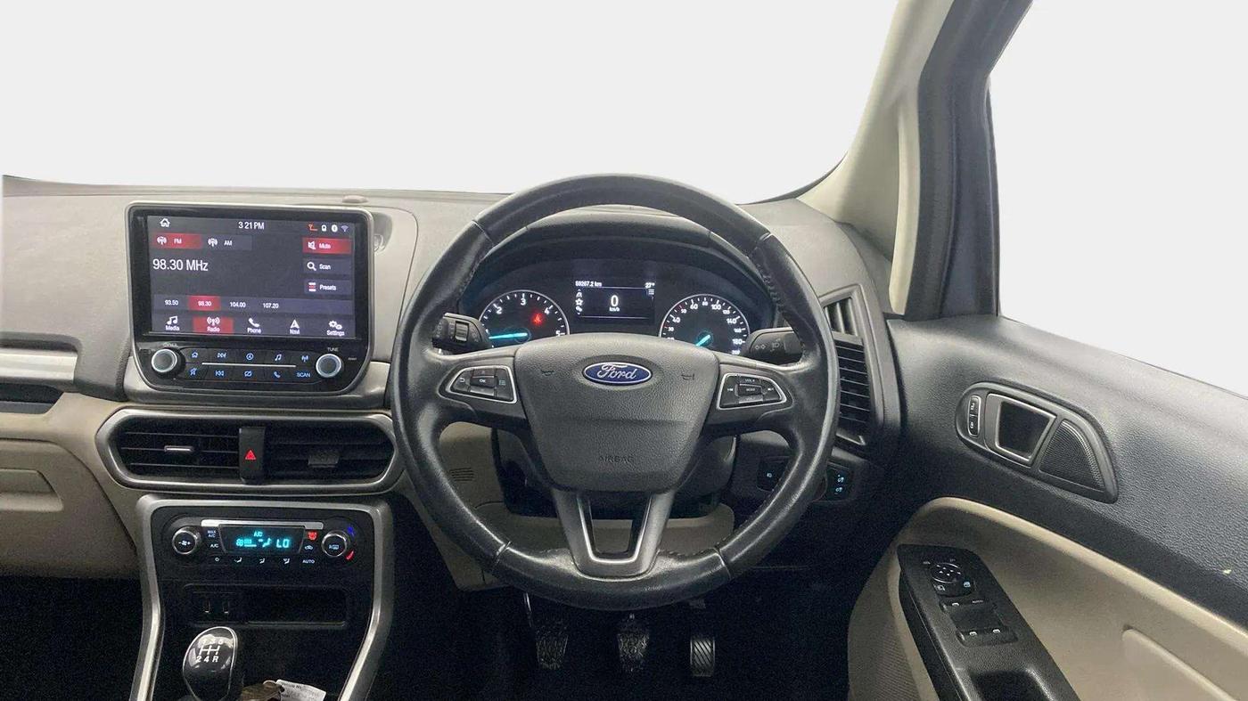2020 Ford Ecosport TITANIUM 1.5L DIESEL, Diesel, Manual, 59,253 km, Steering Wheel Close Up