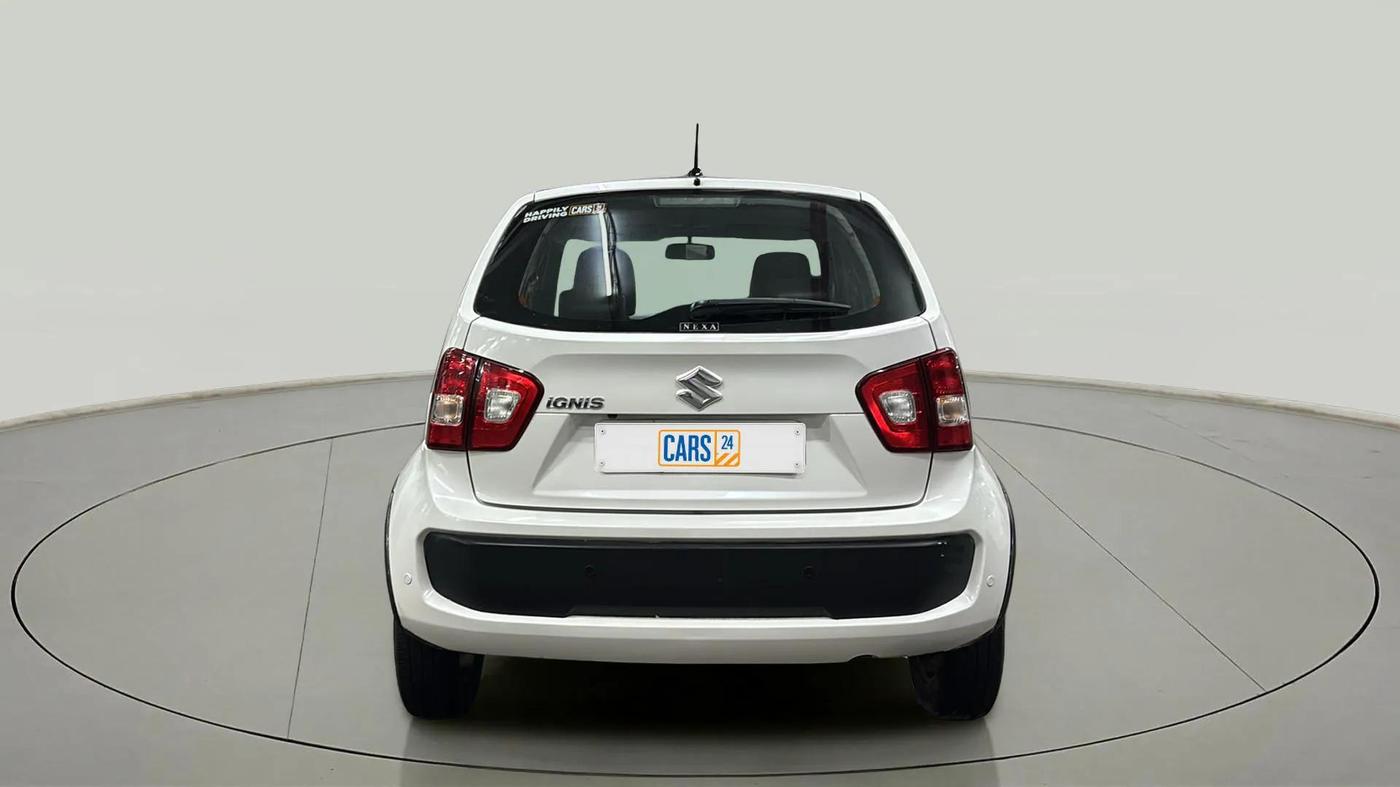 2017 Maruti IGNIS ALPHA 1.2, Petrol, Manual, 49,622 km, Back/Rear