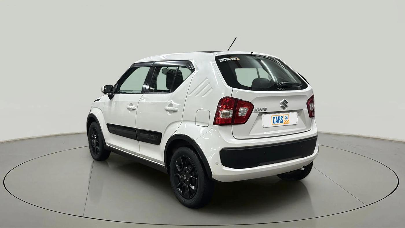 2017 Maruti IGNIS ALPHA 1.2, Petrol, Manual, 49,622 km, Left Back Diagonal