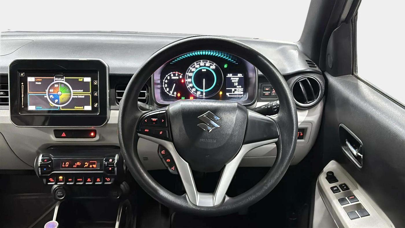 2017 Maruti IGNIS ALPHA 1.2, Petrol, Manual, 49,622 km, Steering Wheel Close Up