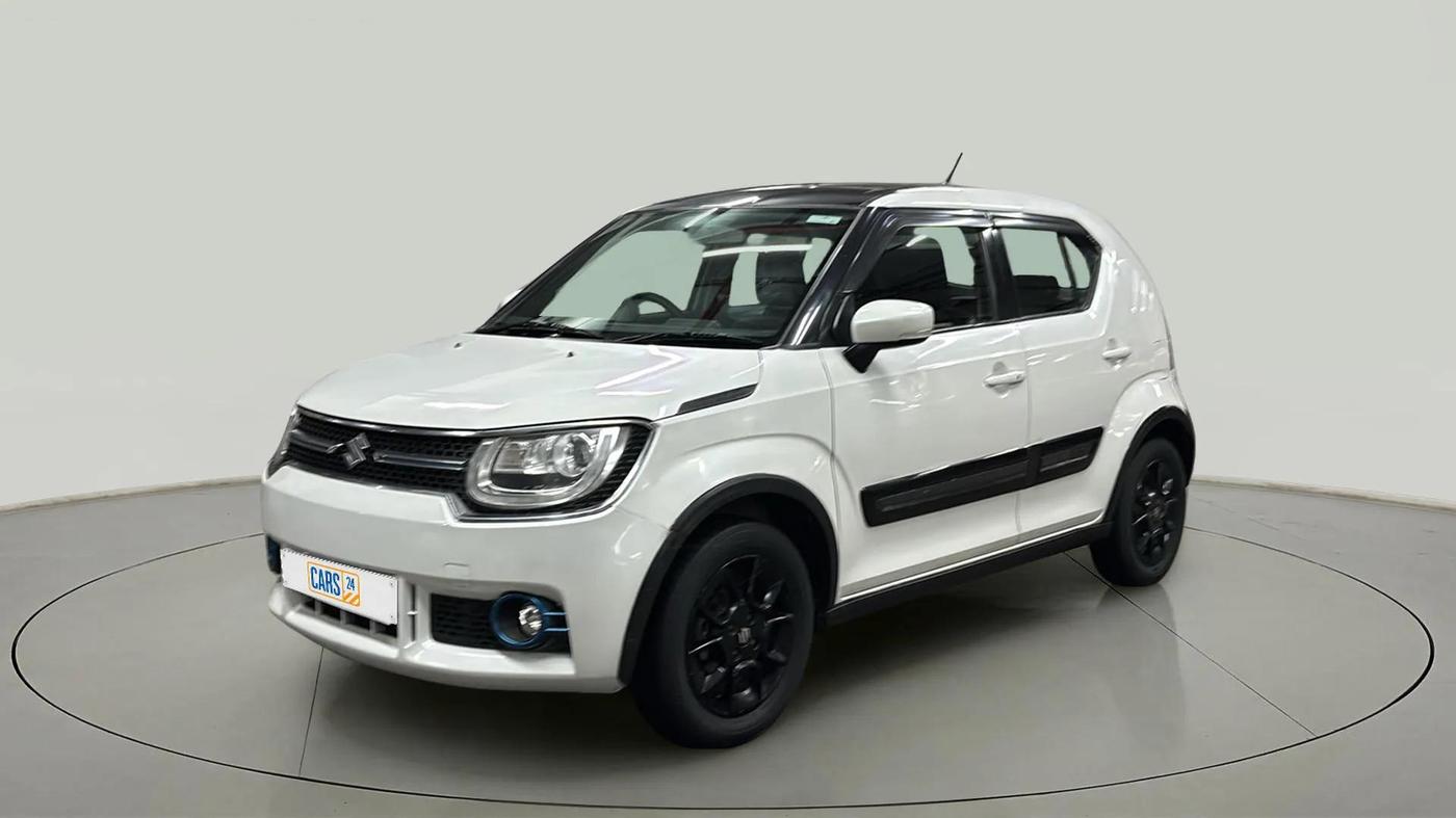 2017 Maruti IGNIS ALPHA 1.2, Petrol, Manual, 49,622 km, Left Front Diagonal