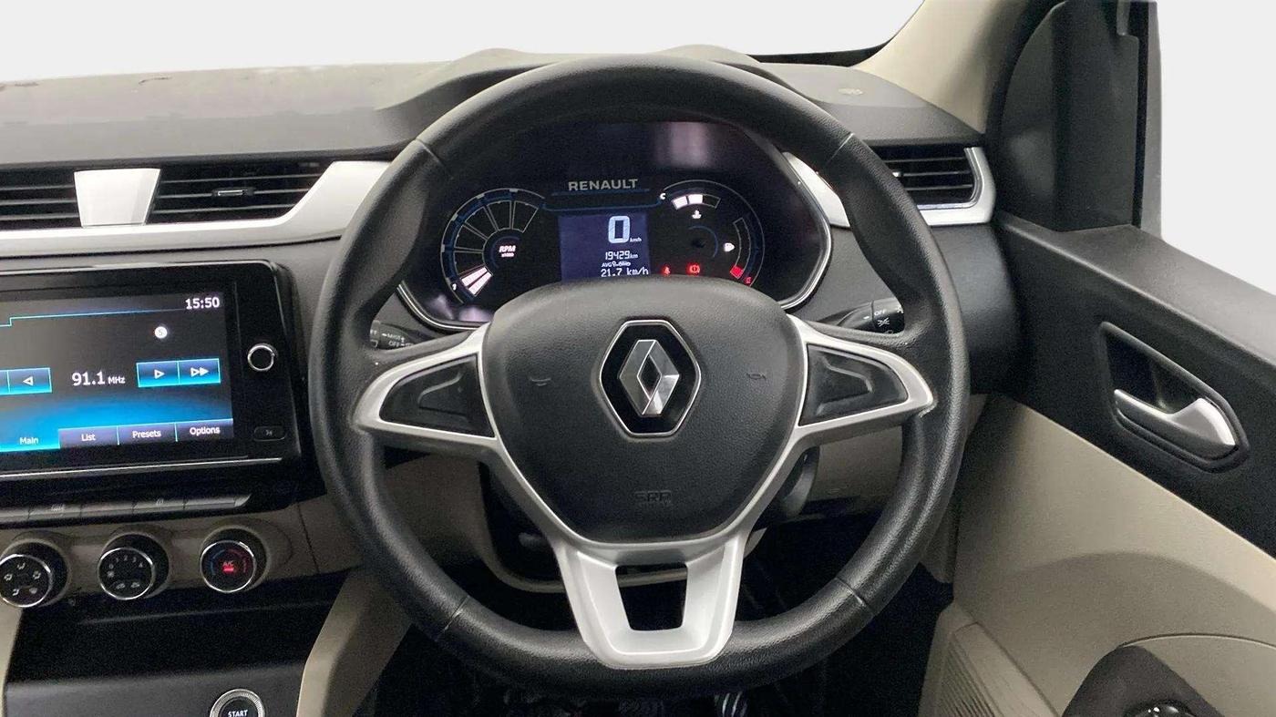 2019 Renault TRIBER RXZ, Petrol, Manual, 19,448 km, Steering Wheel Close Up