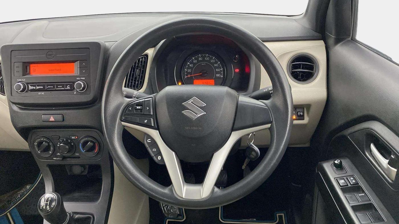 2020 Maruti New Wagon-R VXI 1.2, CNG, Manual, 67,842 km, Steering Wheel Close Up