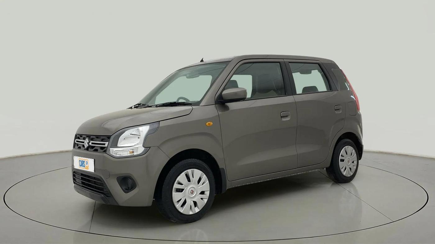 2020 Maruti New Wagon-R VXI 1.2, CNG, Manual, 67,842 km, Left Front Diagonal