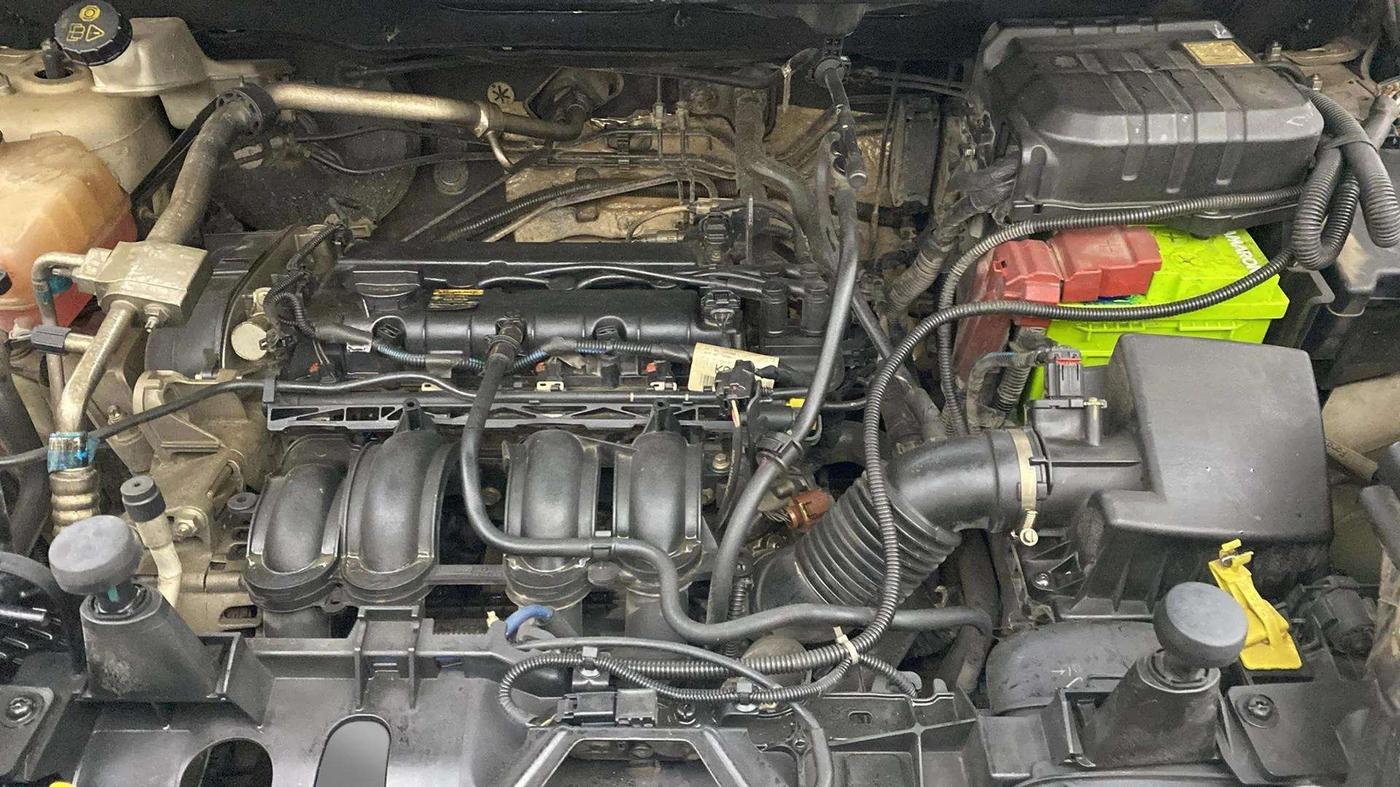 2015 Ford Ecosport TITANIUM 1.5L PETROL AT, Petrol, Automatic, 73,216 km, Engine View