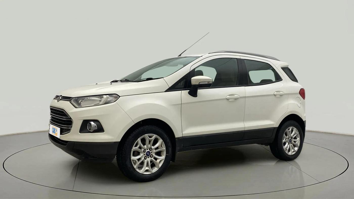 2015 Ford Ecosport TITANIUM 1.5L PETROL AT, Petrol, Automatic, 73,216 km, Left Front Diagonal