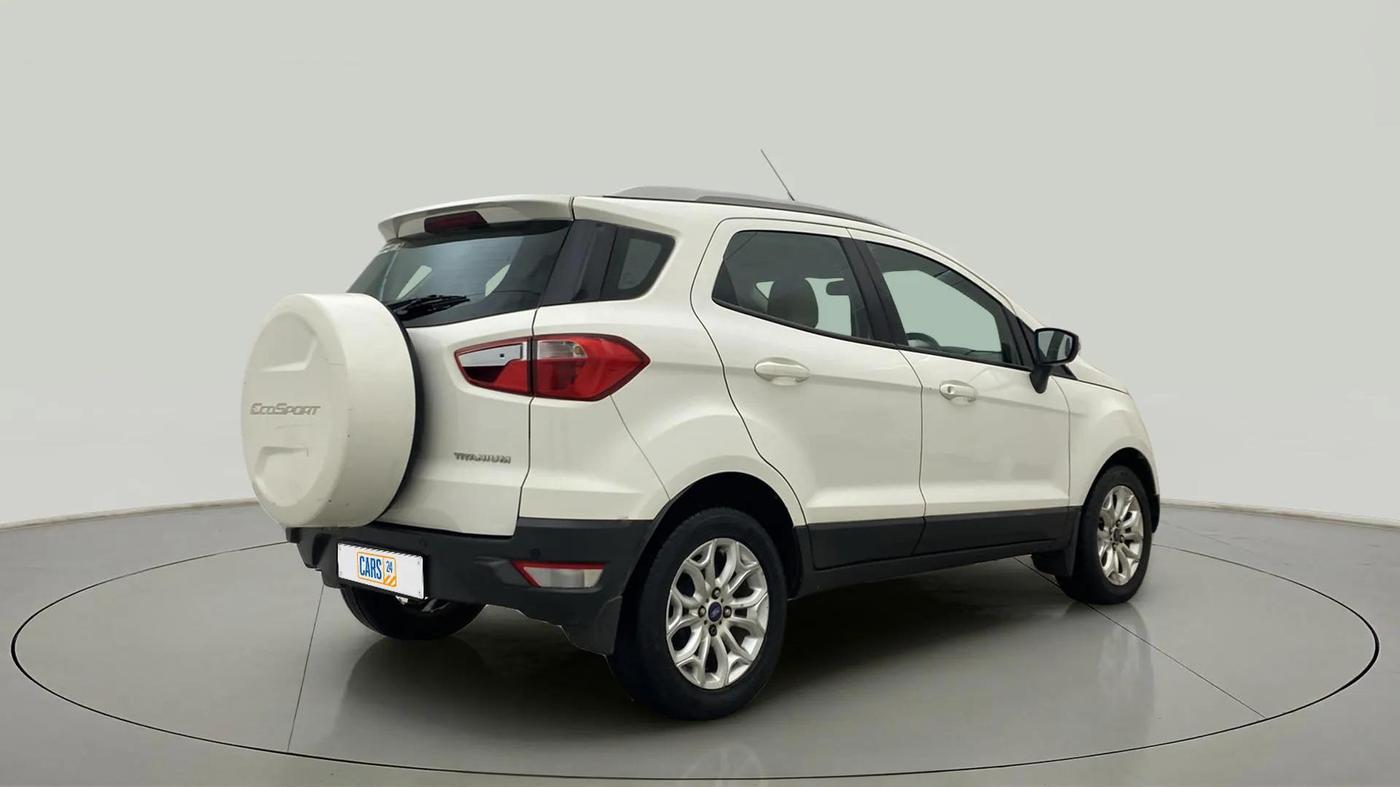 2015 Ford Ecosport TITANIUM 1.5L PETROL AT, Petrol, Automatic, 73,216 km, Right Back Diagonal