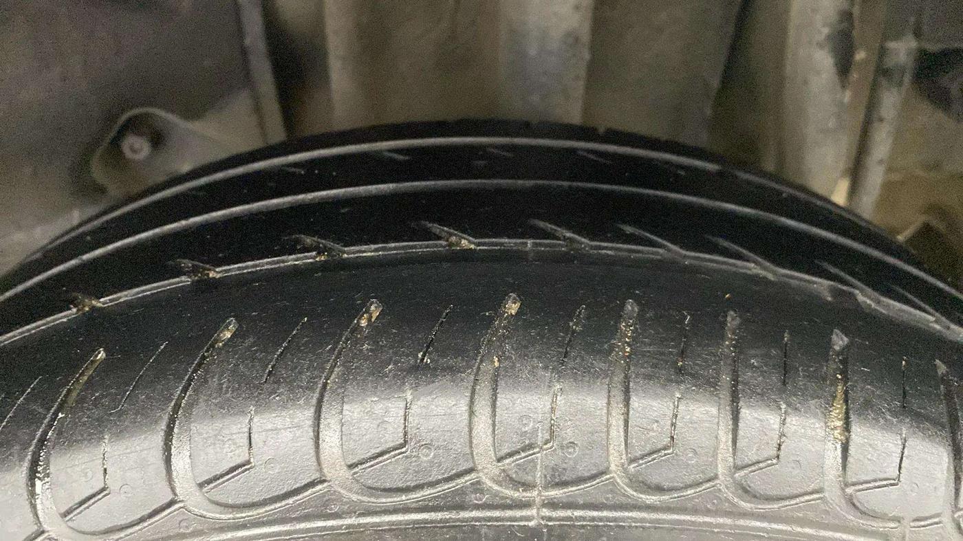 2018 Tata Tiago XZ PETROL, Petrol, Manual, 45,256 km, Left Rear Tyre Tread