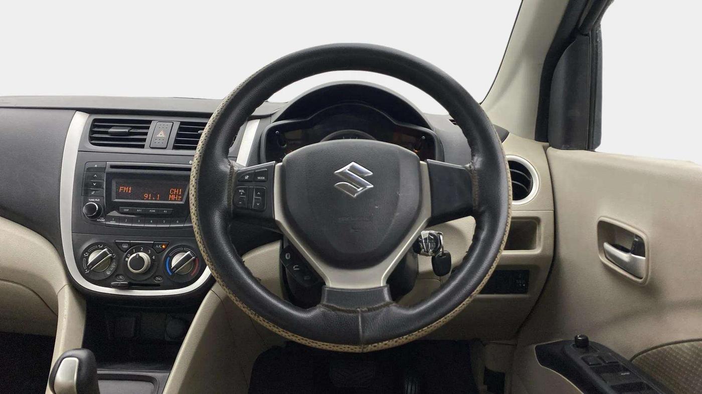 2018 Maruti Celerio ZXI AMT (O), Petrol, Automatic, 87,900 km, Steering Wheel Close Up