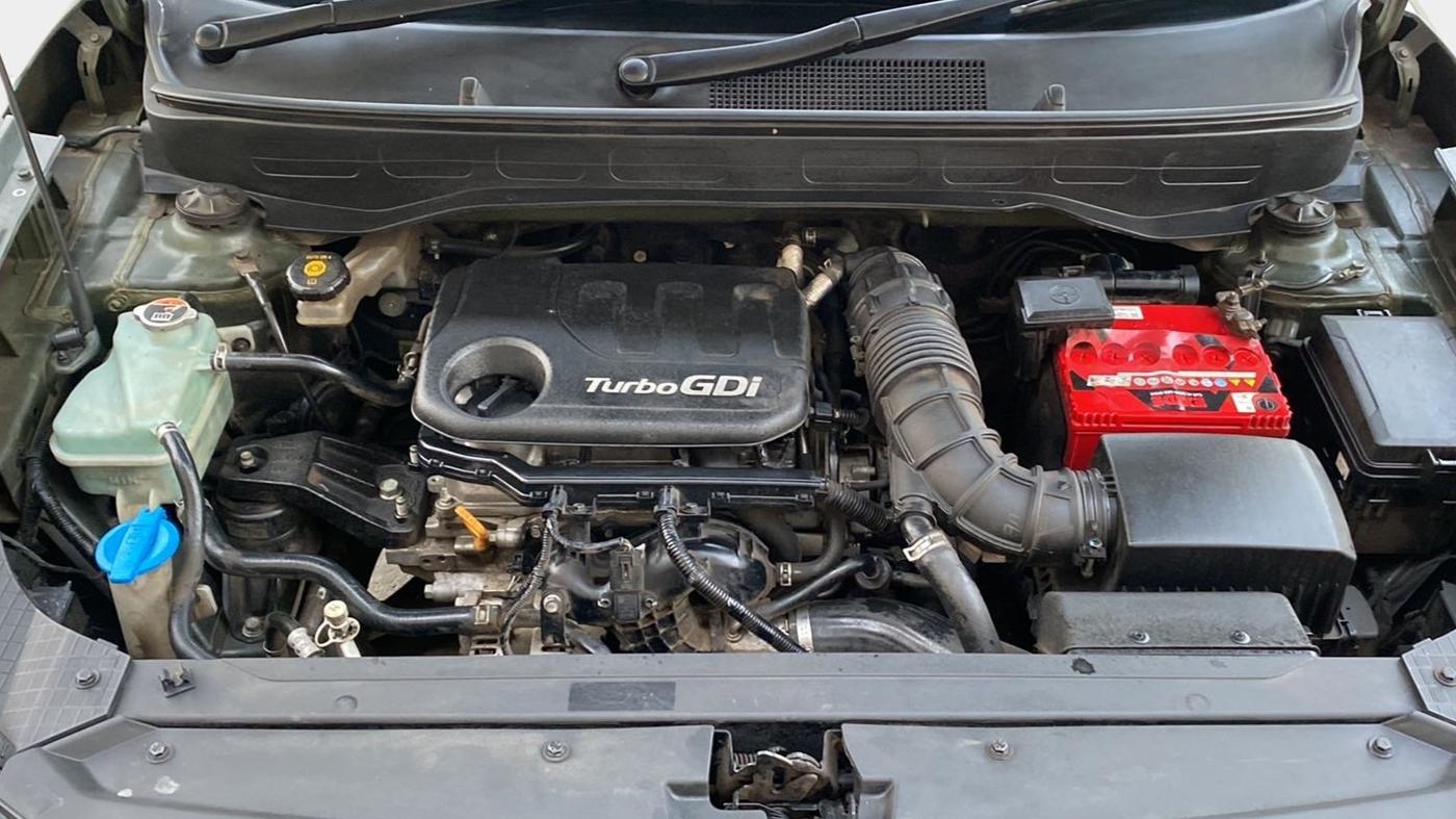 2019 Hyundai VENUE SX 1.0 (O) TURBO, Petrol, Manual, 65,298 km, Open Bonet