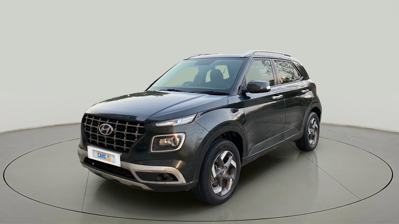 2019 Hyundai VENUE SX 1.0 (O) TURBO, Petrol, Manual, 65,298 km, Left Front Diagonal