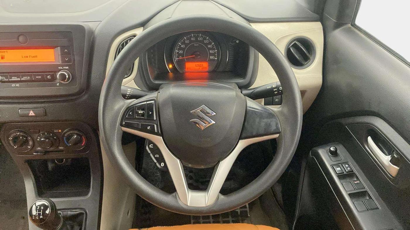 2022 Maruti New Wagon-R ZXI 1.2, Petrol, Manual, 50,512 km, Steering Wheel Close Up