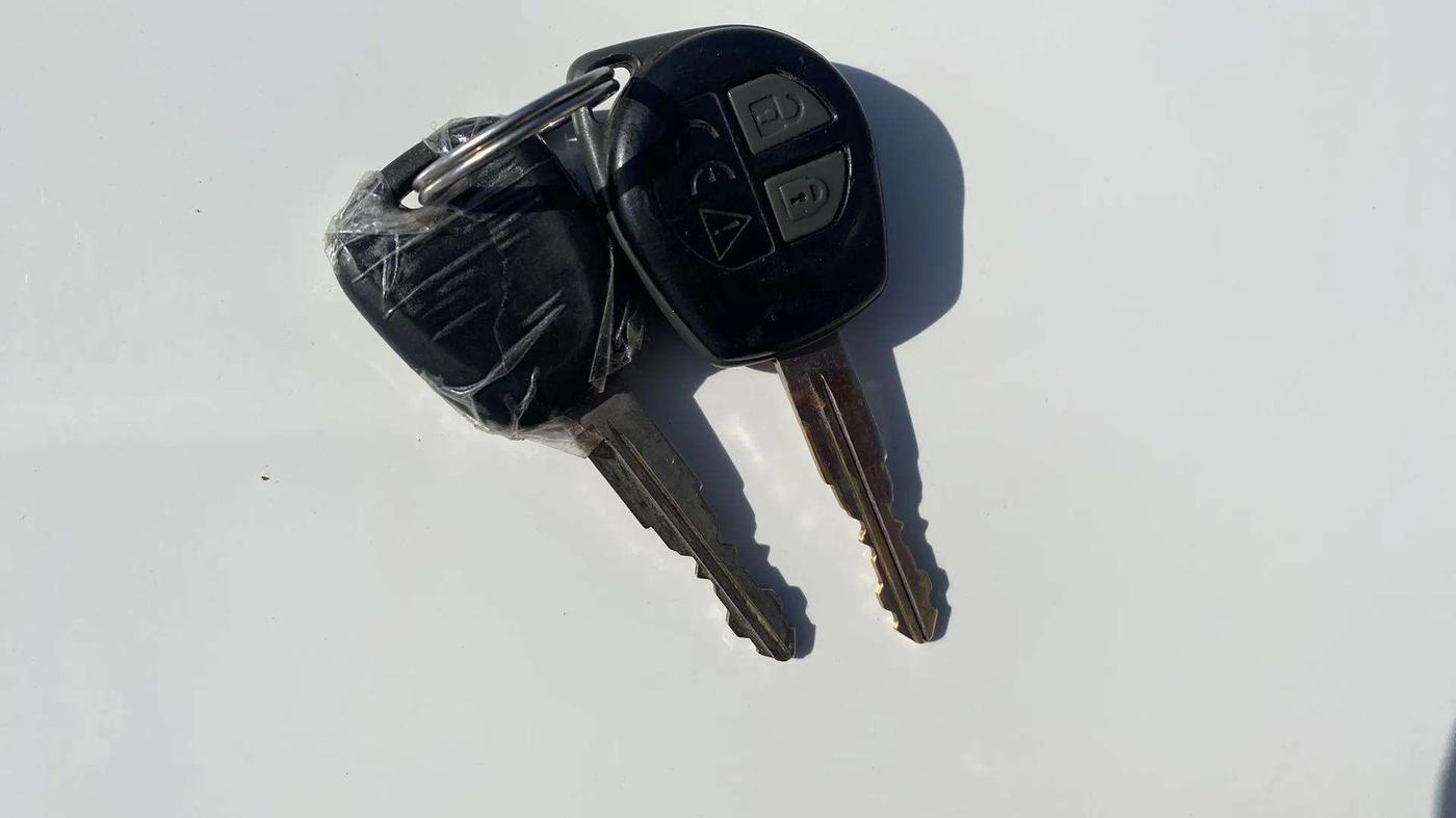 2021 Maruti S PRESSO VXI+, CNG, Manual, 40,722 km, Key Close Up