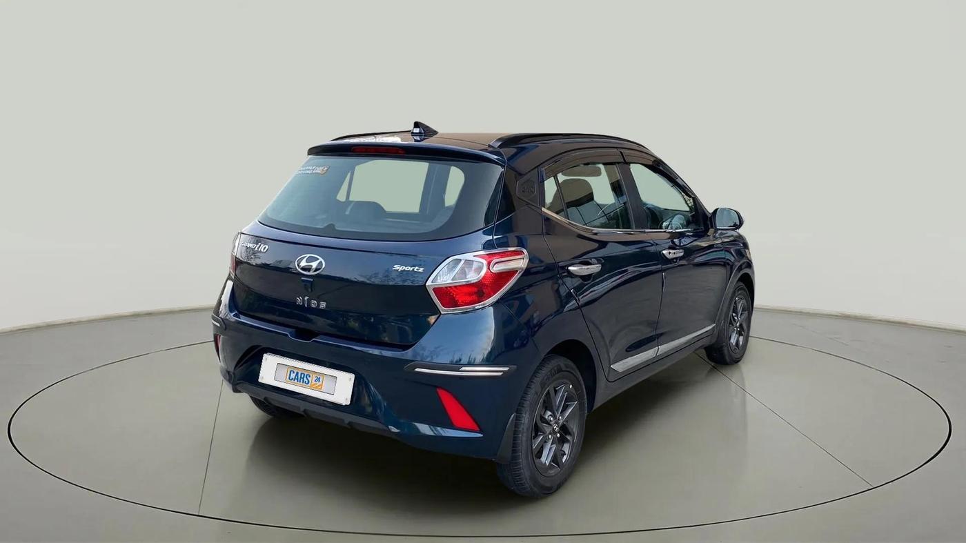 2019 Hyundai GRAND I10 NIOS SPORTZ 1.2 KAPPA VTVT, Petrol, Manual, 20,985 km, Right Back Diagonal