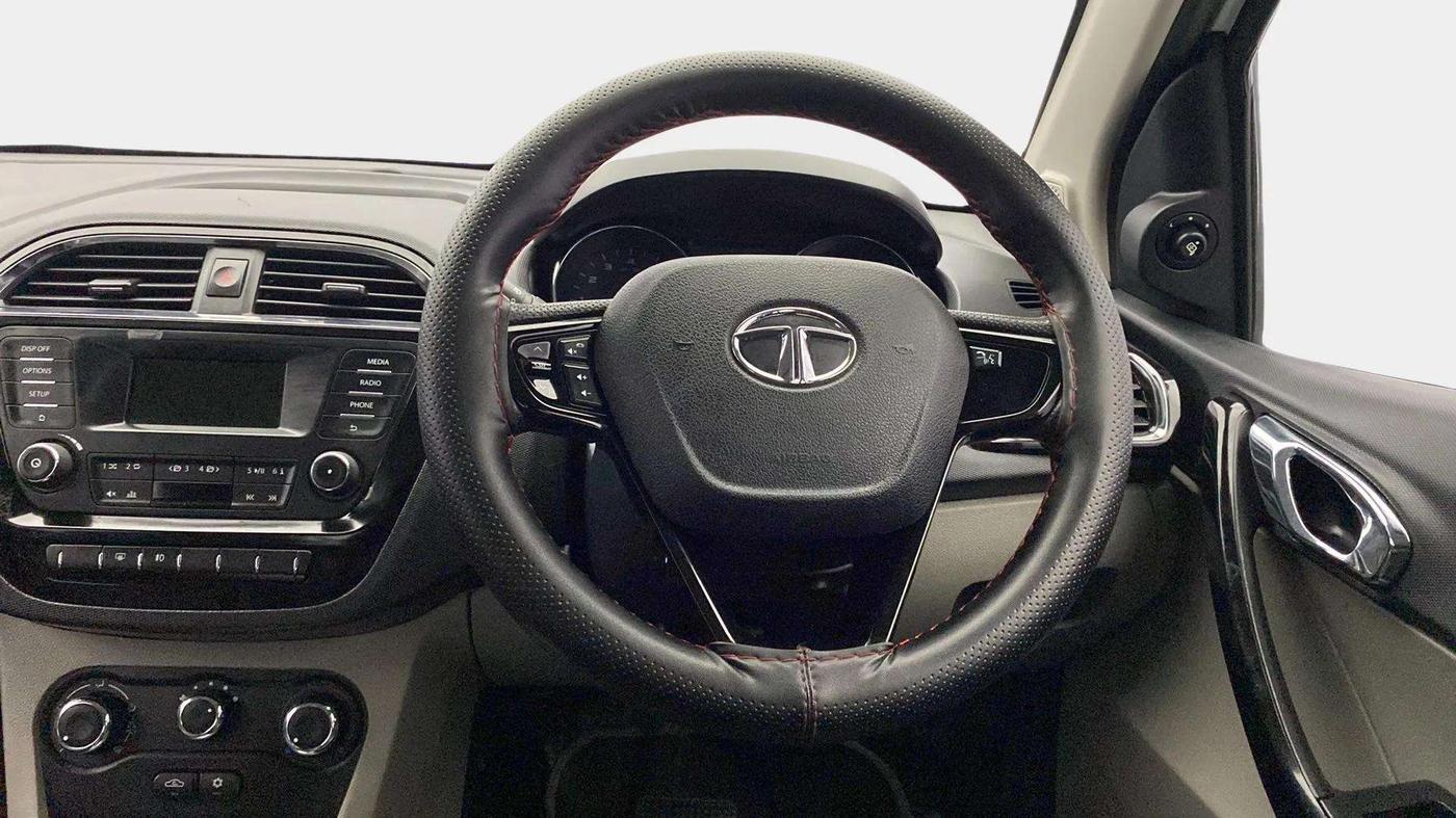 2018 Tata Tiago XZA PETROL, Petrol, Automatic, 71,898 km, Steering Wheel Close Up