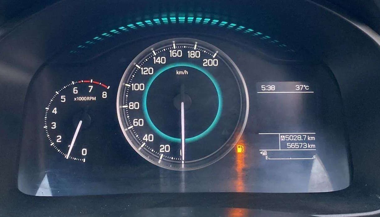 2018 Maruti IGNIS ALPHA 1.2, Petrol, Manual, 56,581 km, Odometer Image