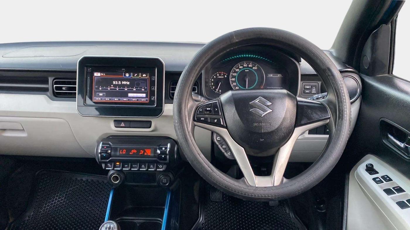 2018 Maruti IGNIS ALPHA 1.2, Petrol, Manual, 56,581 km, Steering Wheel Close Up