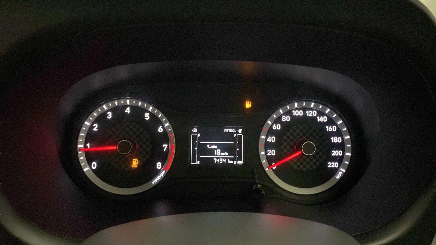 2022 Hyundai AURA S 1.2 CNG, CNG, Manual, 74,321 km, Odometer Image