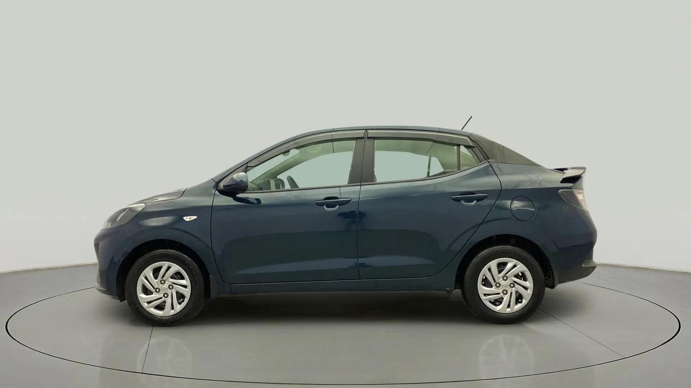 2022 Hyundai AURA S 1.2 CNG, CNG, Manual, 74,321 km, Left Side