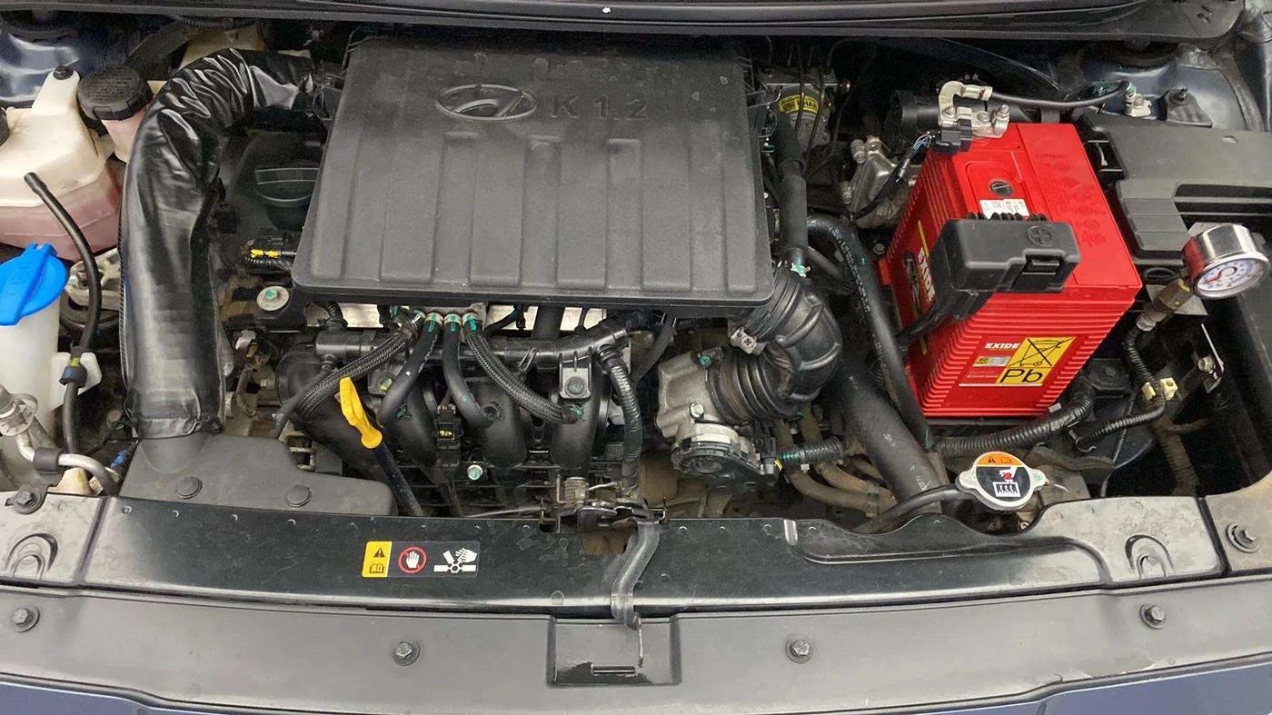 2022 Hyundai AURA S 1.2 CNG, CNG, Manual, 74,321 km, Open Bonet