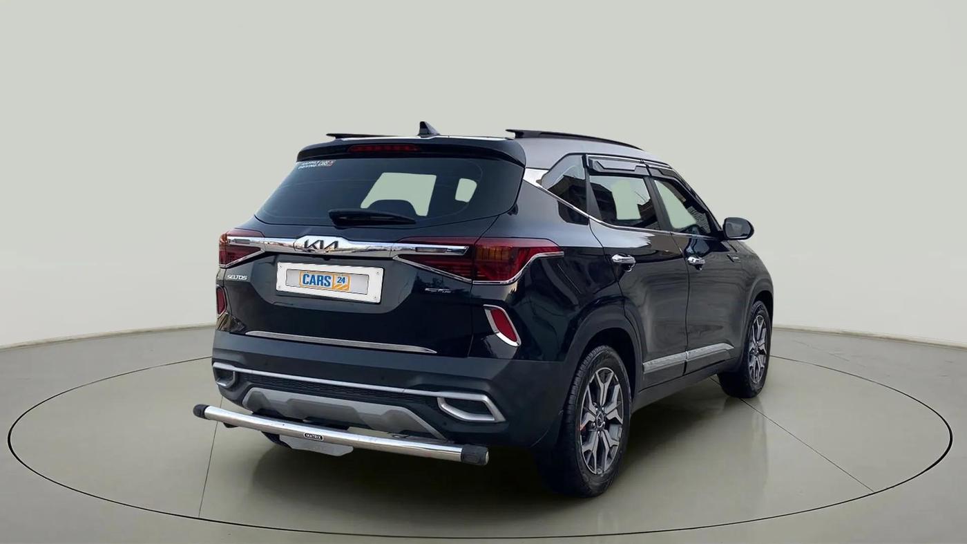2023 KIA SELTOS HTX PETROL 1.5, Petrol, Manual, 5,718 km, Right Back Diagonal