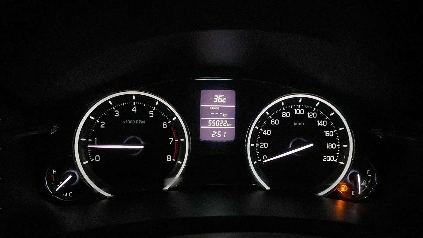 2018 Maruti Ciaz ZETA 1.4  MT PETROL, Petrol, Manual, 55,033 km, Odometer Image