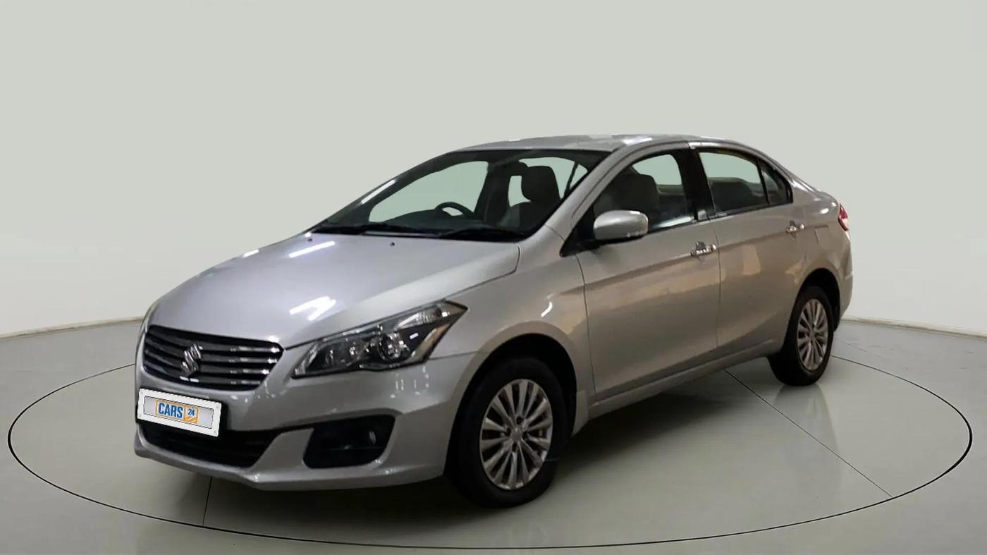 2018 Maruti Ciaz ZETA 1.4  MT PETROL, Petrol, Manual, 55,033 km, Left Front Diagonal