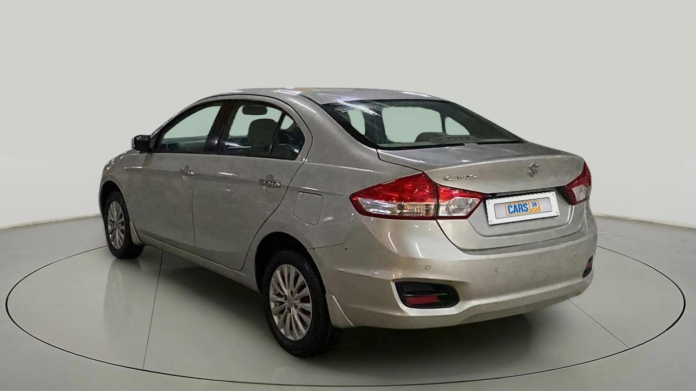 2018 Maruti Ciaz ZETA 1.4  MT PETROL, Petrol, Manual, 55,033 km, Left Back Diagonal