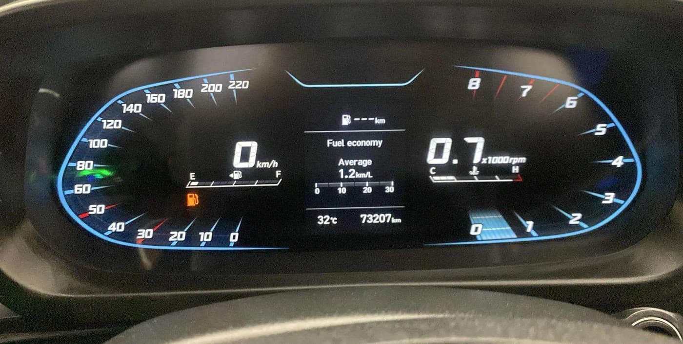 2021 Hyundai NEW I20 ASTA (O) 1.2 MT, Petrol, Manual, 73,260 km, Odometer Image