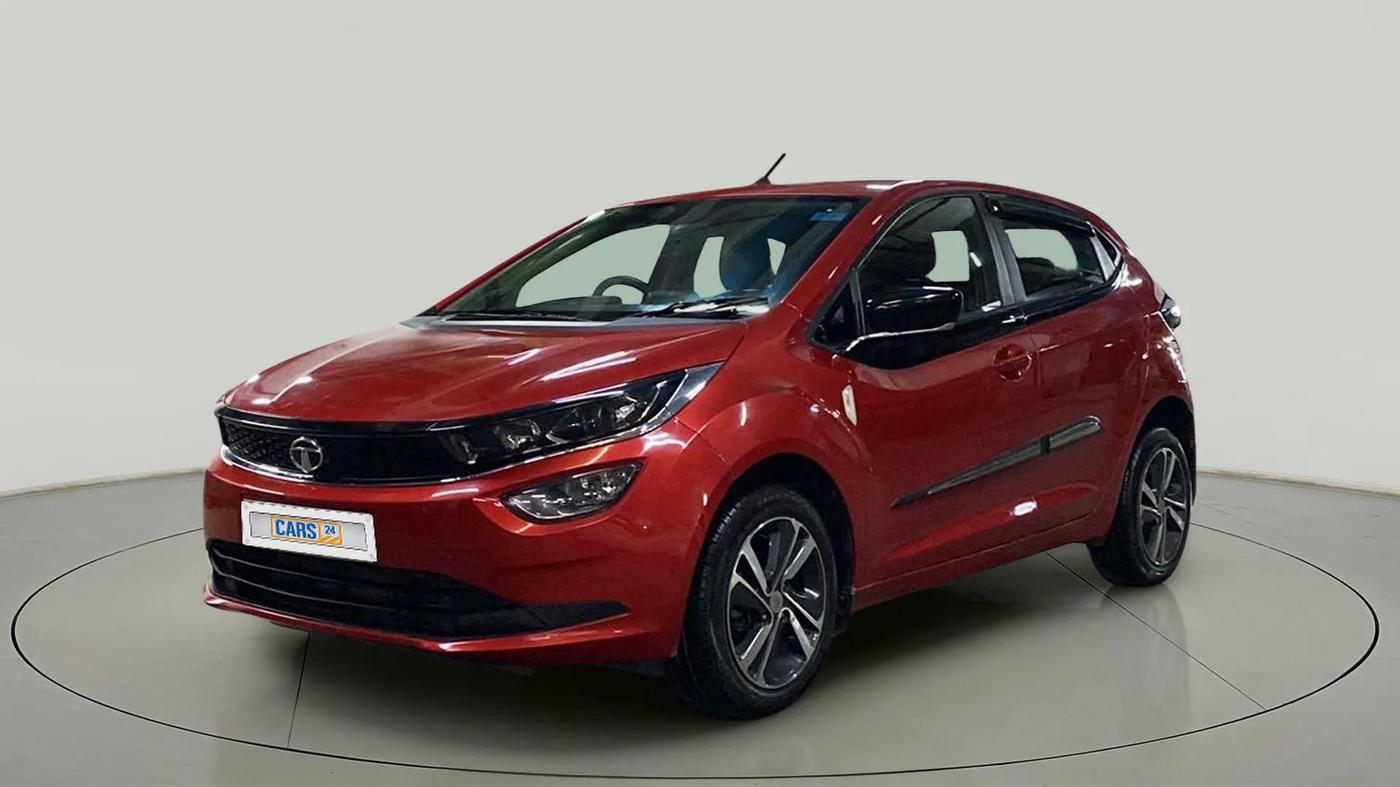 2021 Tata ALTROZ XZ PETROL, Petrol, Manual, 16,480 km, Left Front Diagonal