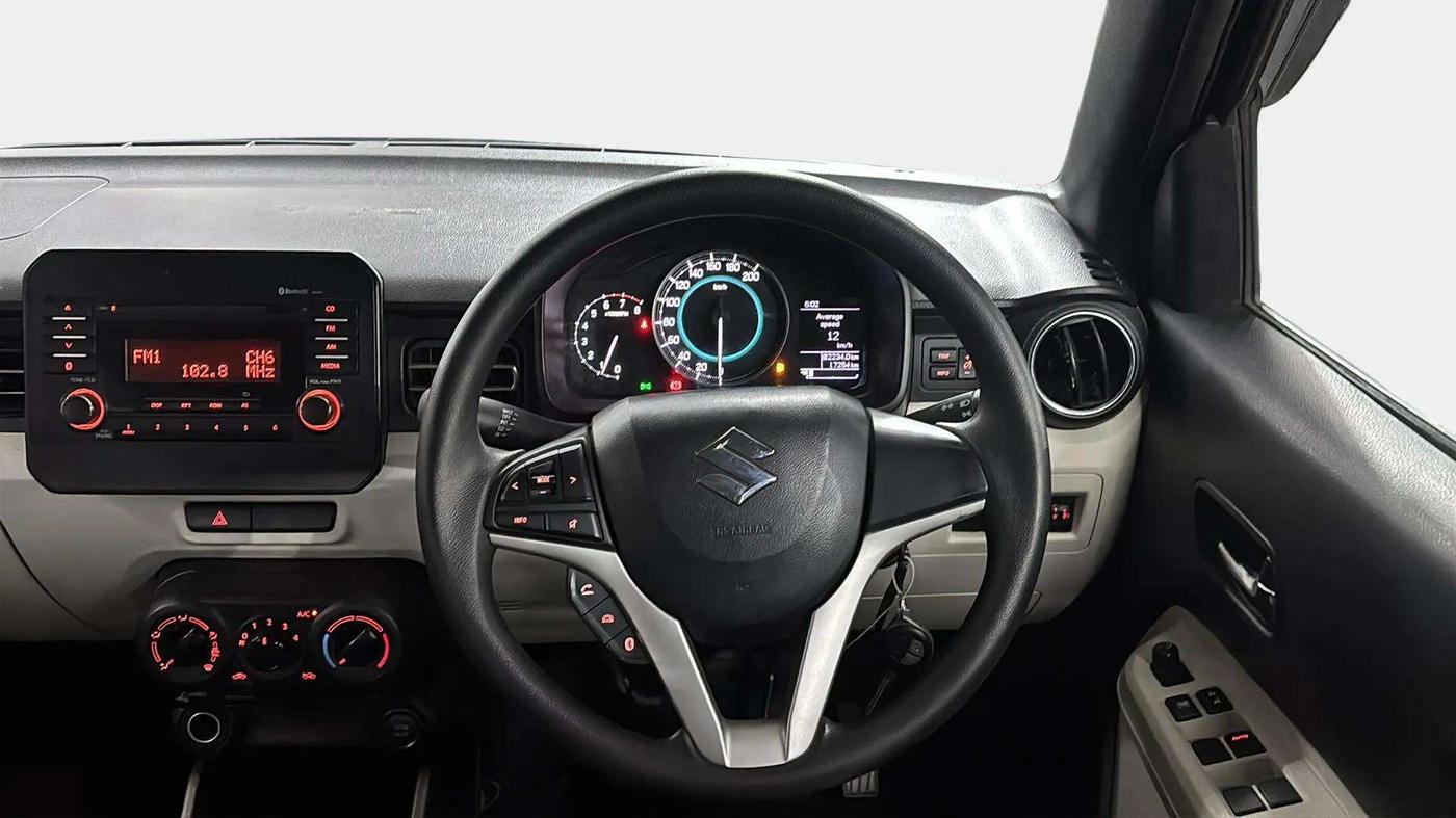 2018 Maruti IGNIS DELTA 1.2, Petrol, Manual, 17,228 km, Steering Wheel Close Up