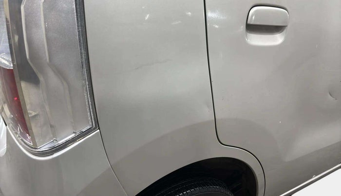 2017 Maruti Wagon R 1.0 VXI + (O) AMT, Petrol, Automatic, 19,892 km, Right quarter panel - Slightly dented