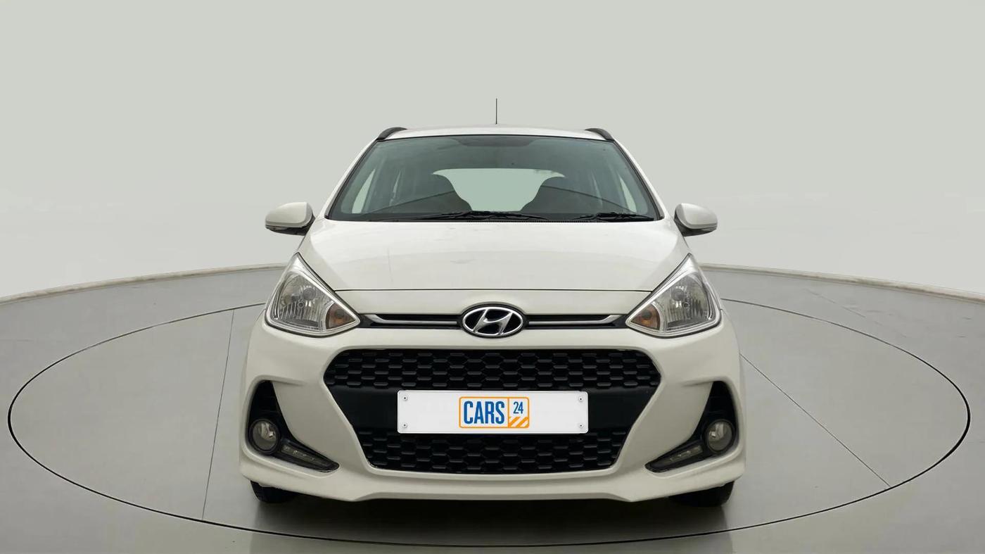 2017 Hyundai Grand i10 SPORTZ (O) 1.2 KAPPA VTVT, Petrol, Manual, 16,742 km, Front