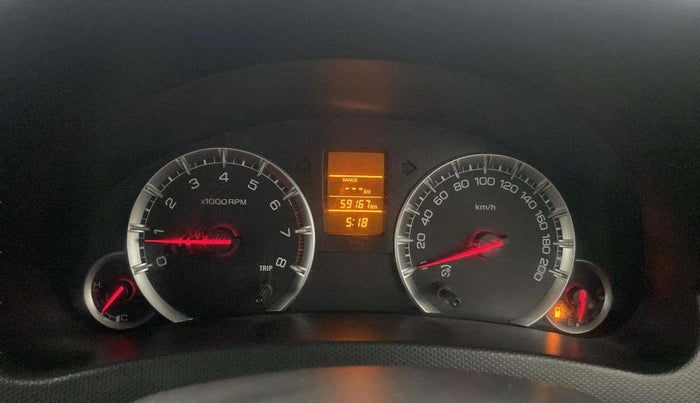 2016 Maruti Swift VXI, Petrol, Manual, 59,142 km, Odometer Image