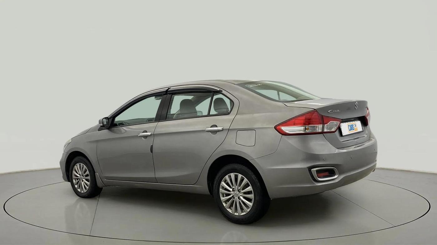 2018 Maruti Ciaz DELTA AT 1.5 SHVS PETROL, Petrol, Automatic, 46,433 km, Left Back Diagonal