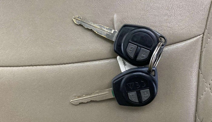 2018 Maruti Ciaz DELTA AT 1.5 SHVS PETROL, Petrol, Automatic, 46,433 km, Key Close Up