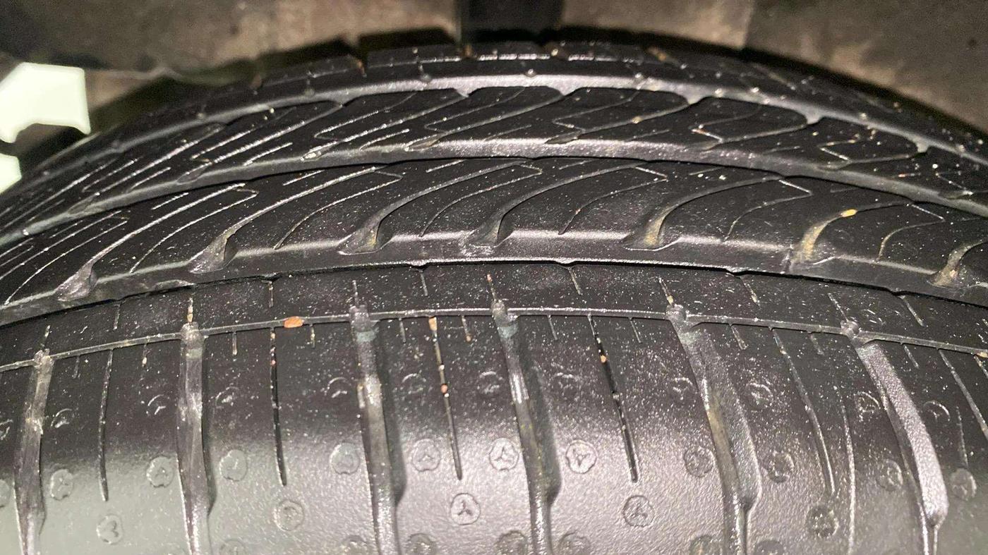 2023 Tata Tiago XZA PLUS PETROL, Petrol, Automatic, 6,471 km, Right Rear Tyre Tread