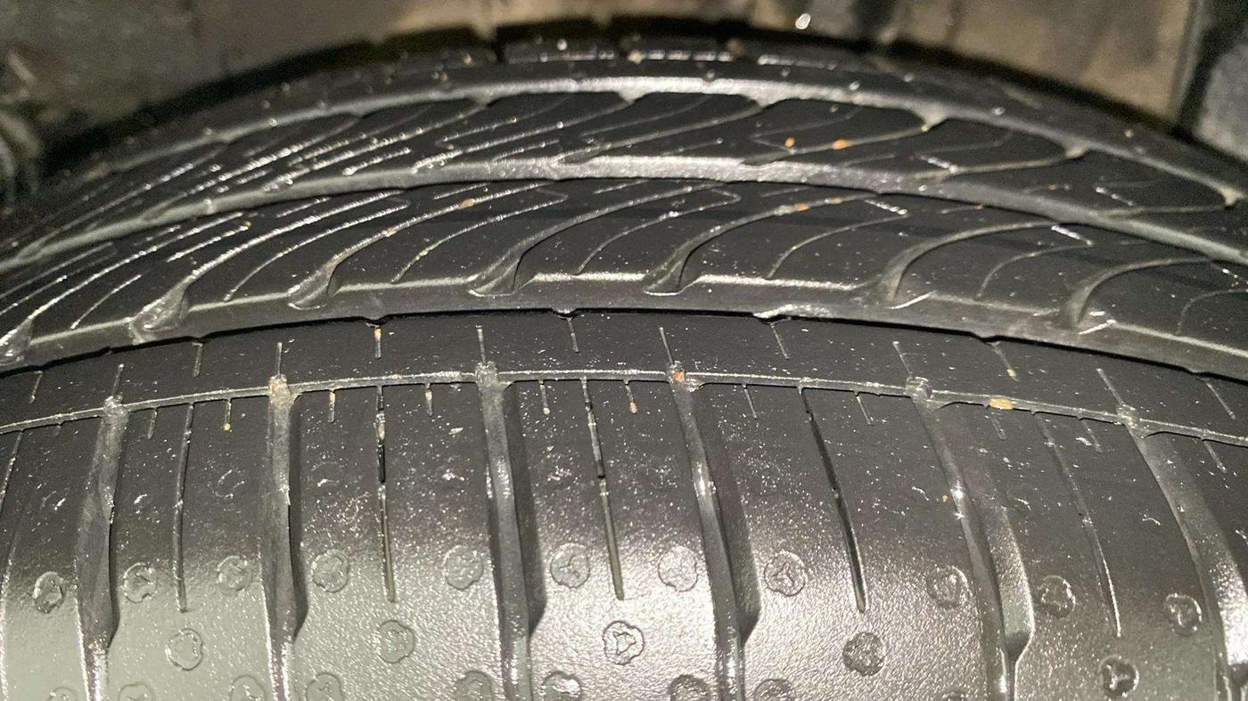2023 Tata Tiago XZA PLUS PETROL, Petrol, Automatic, 6,471 km, Left Rear Tyre Tread