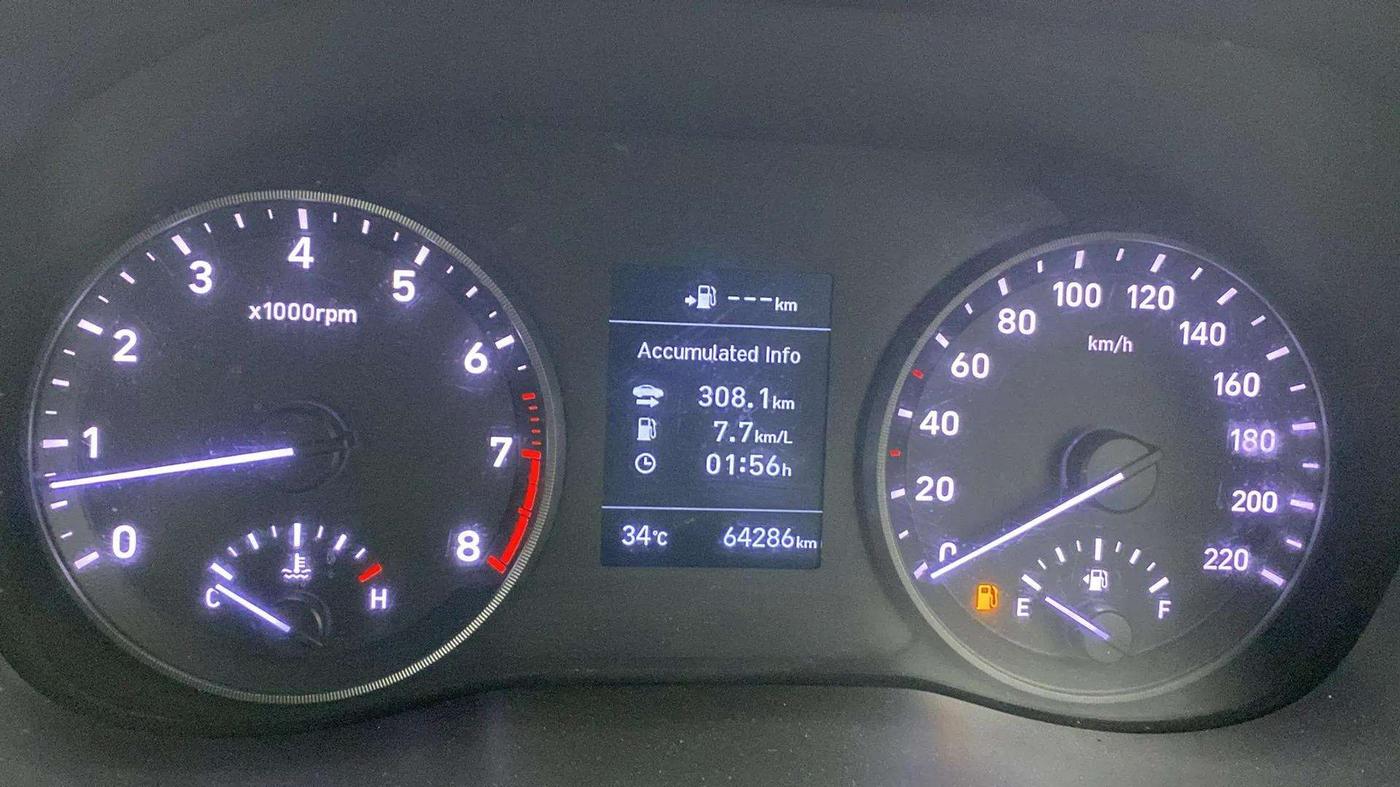 2019 Hyundai Verna 1.6 VTVT SX, Petrol, Manual, 64,292 km, Odometer Image