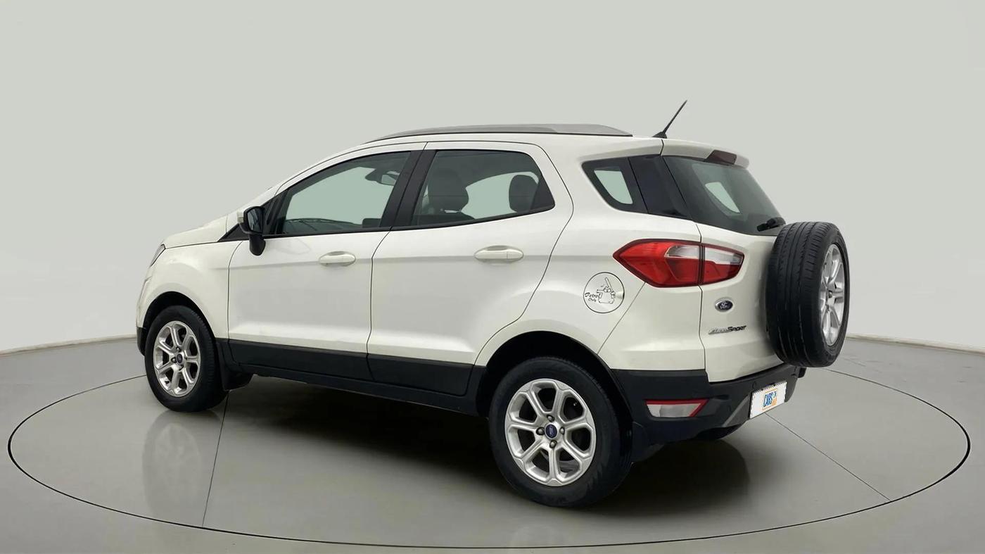 2018 Ford Ecosport TITANIUM + 1.5L PETROL AT, Petrol, Automatic, 73,562 km, Left Back Diagonal