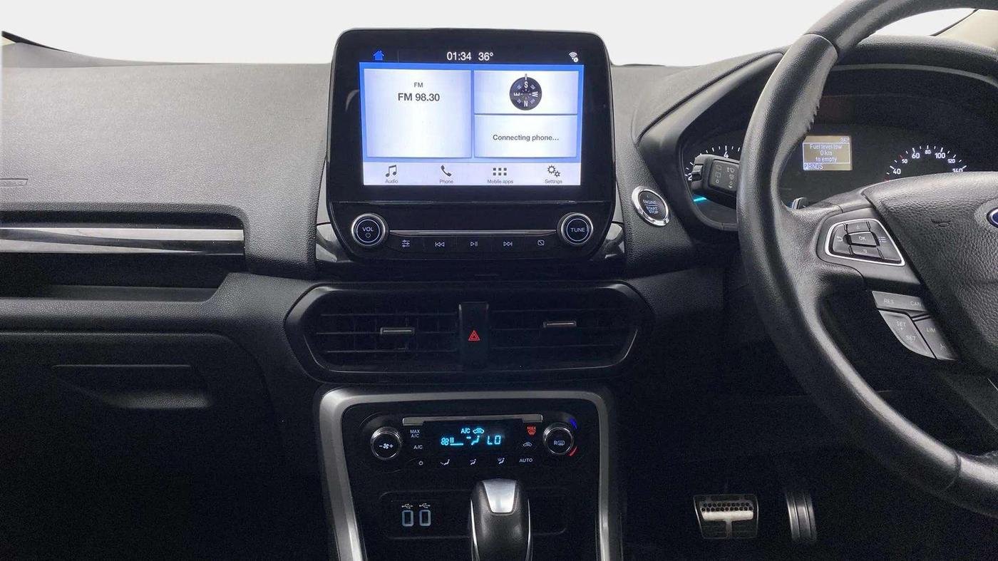 2018 Ford Ecosport TITANIUM + 1.5L PETROL AT, Petrol, Automatic, 73,562 km, Air Conditioner