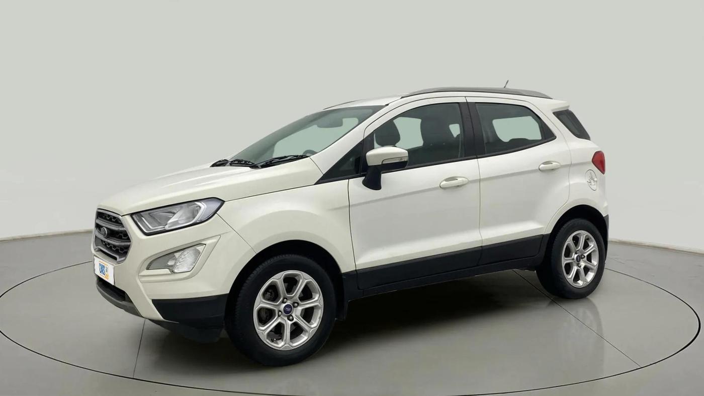 2018 Ford Ecosport TITANIUM + 1.5L PETROL AT, Petrol, Automatic, 73,562 km, Left Front Diagonal