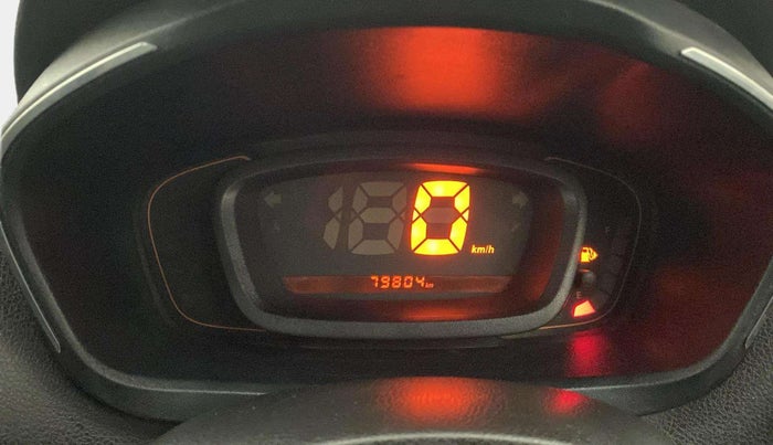 2018 Renault Kwid CLIMBER 1.0, Petrol, Manual, 79,655 km, Odometer Image