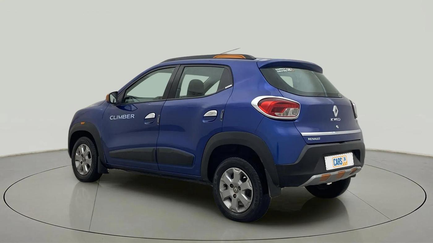 2018 Renault Kwid CLIMBER 1.0, Petrol, Manual, 79,975 km, Left Back Diagonal