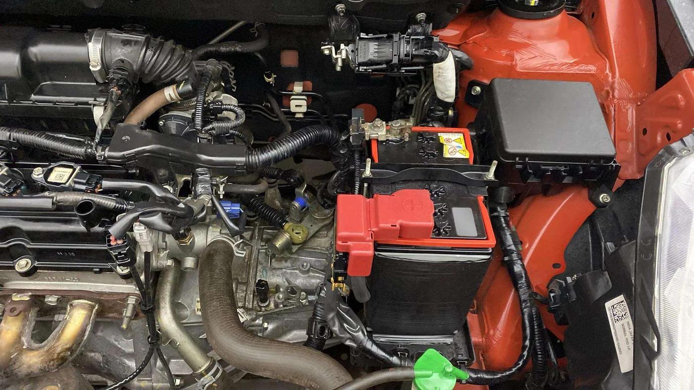 2018 Maruti Baleno DELTA PETROL 1.2, Petrol, Manual, 11,100 km, Engine View - Left