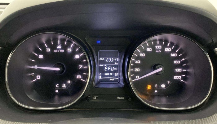 2018 Tata TIGOR XZ PETROL, Petrol, Manual, 63,251 km, Odometer Image