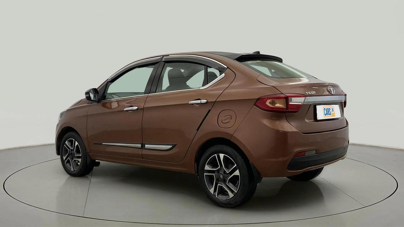 2018 Tata TIGOR XZ PETROL, Petrol, Manual, 65,915 km, Left Back Diagonal